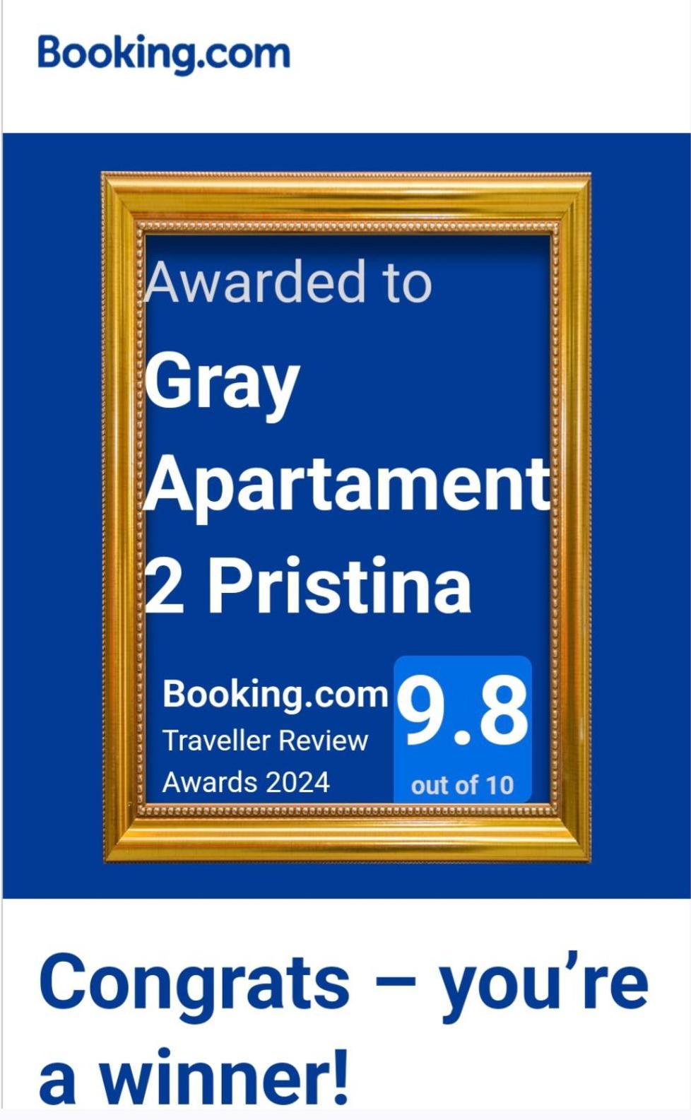 Gray Apartament 2 Pristina Buitenkant foto